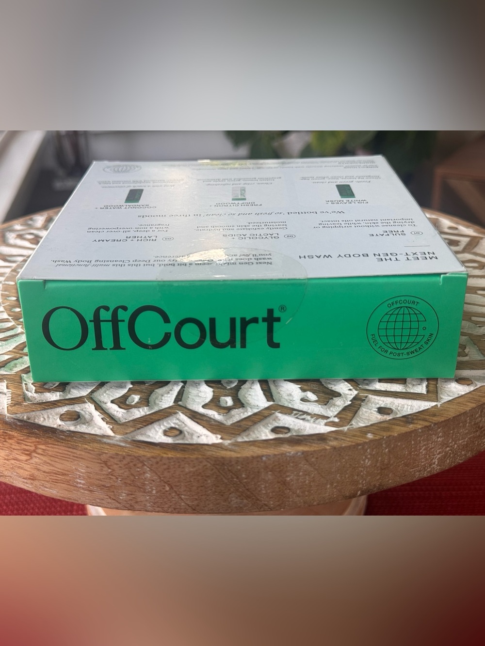 OffCourt Deep Cleansing Body Wash Gym Bag Companion Travel Trio 3 x 3.4 oz New - Picture 5 of 6